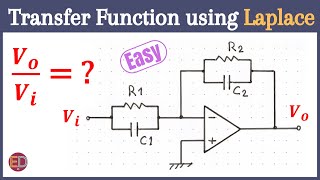 Op Amp Transfer Function Transfer Function of Op Amp Circuit [upl. by Lock]