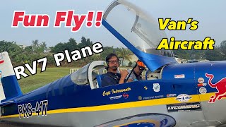 Fun Fly RV7 Plane with Captain Indrawanto [upl. by Aliled]