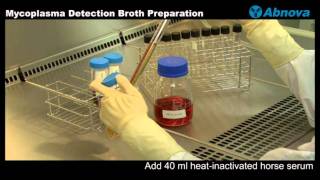 Mycoplasma Detection Broth Preparation [upl. by Amathiste]