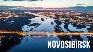 Novosibirsk Siberia Dronelapse [upl. by Eveam]