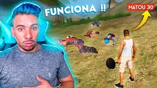 TESTEI O NOVO HACK DO FREE FIRE  FUNCIONA MATEI MUITO [upl. by Summers]