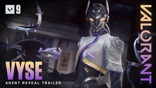 VALORANT NEW AGENT Vyse Trailer  VALORANT valorant valorantindia valorantclips valorantnews [upl. by Leola169]