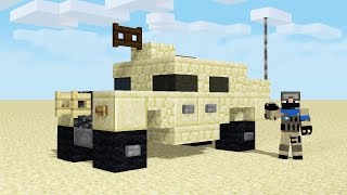 Minecraft Humvee HMMWV Tutorial V4 [upl. by Aible]