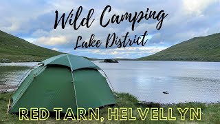 WILD CAMPING in the LAKE DISTRICT in my Naturehike Cloud Peak 2 [upl. by Gnidleif]