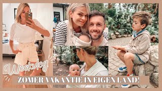 Zomervakantie in eigen land Uitstapjes zelfstandig spelen amp shoplog WEEKVLOG 2024  Lifestyle Spot [upl. by Milson935]