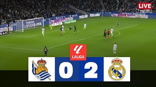 Real Sociedad vs Real Madrid  Vinicius Mbappe  LaLiga 2425 Full Match [upl. by Goldina]