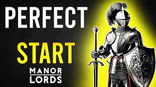 Master Manor Lords Essential Perfect Start Guide [upl. by Morgan]