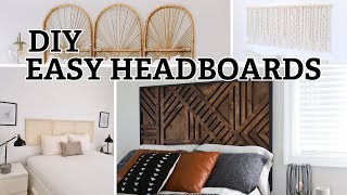 Beautiful DIY Headboards Find your Inspiration  Home Decor Ideas [upl. by Airamanna86]