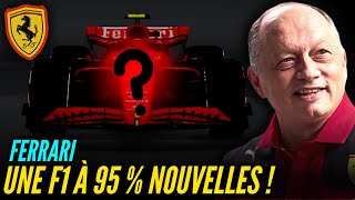 NEWS FERRARI F1 2024  95  DE LA SF24 SERA CHANGÉ  DU TRÈS LOURD ARRIVE [upl. by Anileh]