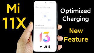 Mi 11X Miui 13 Optimized Charging Enabled to protect battery health 🔥🔥🔥 [upl. by Akihsal]