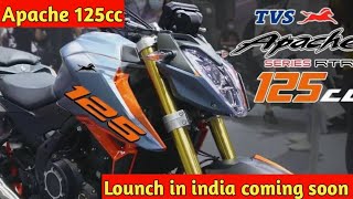 Apache RTR 125cc Latest Model 2025 Launching date Featuresamp Expections Apache 125 bike Deepak y vlog [upl. by Adli]