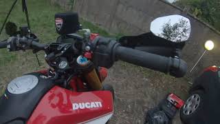 Montage rétro embout de guidon Ducati 950SP 2020 [upl. by Johen]