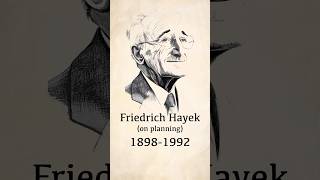 F A Hayek on Planning [upl. by Tenrag]