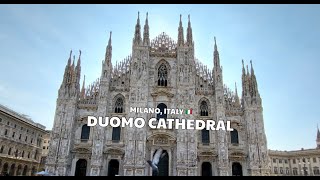 DUOMO Cathedral  Milan  Italy 🇮🇹  Fashion City of Italy 🇮🇹 [upl. by Llacam870]