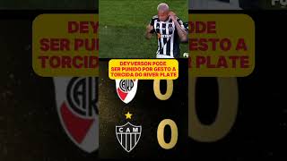 Deyverson pode ser punido por gesto futebol deyverson libertadores [upl. by Hehre]