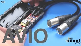 Audinate AVIO Dante Audio Adapter First Look amp Review [upl. by Pence]