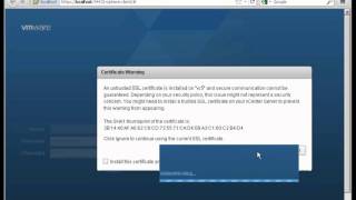 Install and Configure vSphere 5 vCenter Web Client [upl. by Reivad]