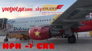 Head back to Nha Trang  Vietjet Air Skyboss class  VJ731  Airbus A321211 [upl. by Aslehc793]