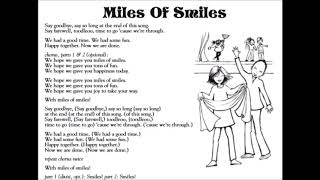 Miles of Smiles NO Voices [upl. by Hebner]