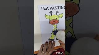 TEA PASTING ACTIVITY 🦒 [upl. by Knapp228]