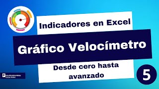 Gráfico Velocímetro  Indicadores en Excel  Clase 5 [upl. by Flanna]