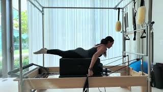 The Best Back Strengthening Exercises on a Reformer [upl. by Goodhen]