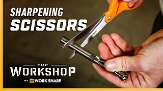 How to Sharpen Scissors  3 Ways Plus Hacks [upl. by Nahn]