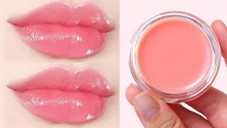 HOW TO MAKE LIP BALM AT HOME IN EASY WAY Make Your Own Lip Balm for Soft Pink Lips  Lip balm [upl. by Helmut]