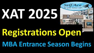 XAT2025 Notification Out Registrations are Open now How to fill form and whats the XAT exam date [upl. by Thurmann434]