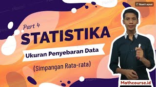 Statistika  Ukuran Penyebaran Data Simpangan ratarata [upl. by Nofets718]