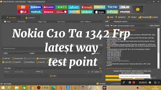 Nokia C10 Ta 1342 frp unlocktool latest update youtubeshorts youtube beginners frp [upl. by Akemahc]