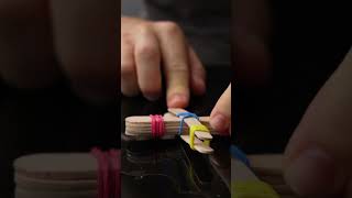 How to Make a Mini Catapult from Popsicle Sticks Easy Tutorial [upl. by Nnylassej]