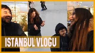 İSTANBUL VLOG  YOLCULUK BUZ PATENİ [upl. by Zarla]