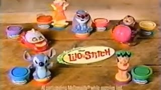 McDonalds Happy Meal Fishing And Disney Lilo And Stitch Movie Toys Commercial 2004 30 Sec [upl. by Onder]