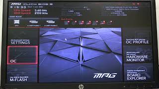 MSI MPG B550 Gaming Plus AM4  How to Change DRAM Frequency  Optimize Memory Speed [upl. by Crowell]