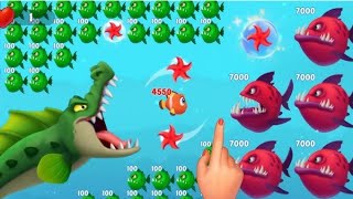 Fishdom🐠 Ads Mini Games New 62Update video Hungry Fishs🐟 Gameplay 2024 Sheeraz Gaming yt [upl. by Uaeb]