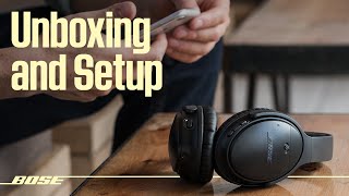 Bose QuietComfort 35 II – Unboxing and Setup [upl. by Adnawad]