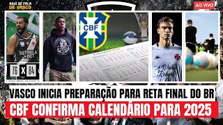 ATUALIZAÇÕES DO VASCO  PREPARAÇÃO  ARBITRAGEM  CALENDÁRIO E MUITO MAIS [upl. by Wiggins726]