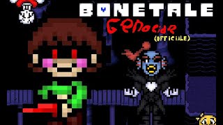 Bonetale Genocide Mode Officiale  Bonetale 161 prealpha [upl. by Atsirhcal363]