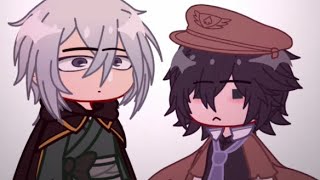 Fukuzawa amp Ranpo  Dad hits his sons vape and almost dies BSD GACHA [upl. by Elyod]