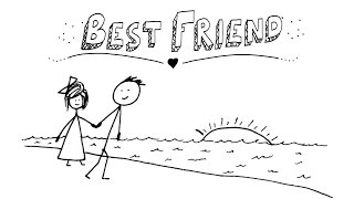 Jason Mraz  Best Friend  AMAZING Animated Lyrics Video [upl. by Ghiselin652]