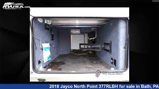 Amazing 2018 Jayco North Point Fifth Wheel RV For Sale in Bath PA  RVUSAcom [upl. by Nnairol871]