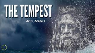 The Tempest  Act 1 Scene 1 [upl. by Ifok]