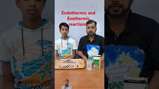 Endothermic and Exothermic reaction scienceexperiment experiment pankajsir [upl. by Neela]