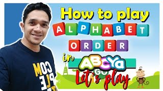 How to Play Alphabet Order  abcyacom [upl. by Atteniuq]