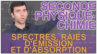 SPECTRES DE RAIES DEMISSION ET DABSORPTION [upl. by Surtemed]