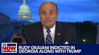 Rudy Giuliani RICO Charge Georgia indictment includes former NYC mayor  LiveNOW from FOX [upl. by Niloc]