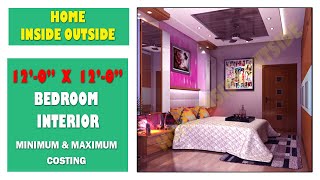 12X12 BEDROOM INTERIOR  12X12 TEEN BEDROOM INTERIOR  12X12 TEEN BEDROOM INTERIOR DESIGN IDEA [upl. by Ayotyal747]