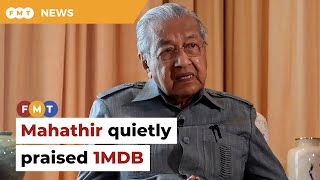 1MDB received ‘quiet praise’ from Dr M book claims [upl. by Naol]