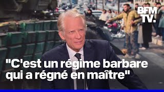 Linterview de Dominique de Villepin ancien Premier ministre en intégralité [upl. by Venezia]